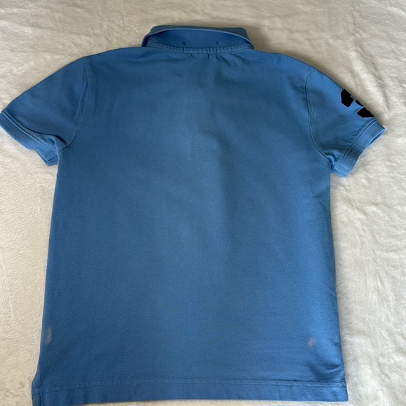 Boys’ Ralph Lauren U. S. Polo Assn Denim Blue Embroidered iconic Polo Sz S 6, 7 - Picture 10 of 15